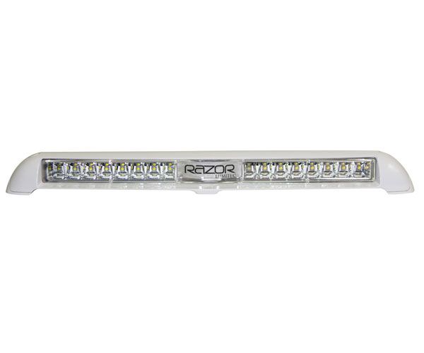 Lumitec Light Bar, LED Bulb, 18 in Length x 3-1/2 in Depth x 1-1/2 in Height, 108 Watt Bulb/amp Draw: 9 Ampere At 12 V/4.2 Ampere At 24 V - 101586