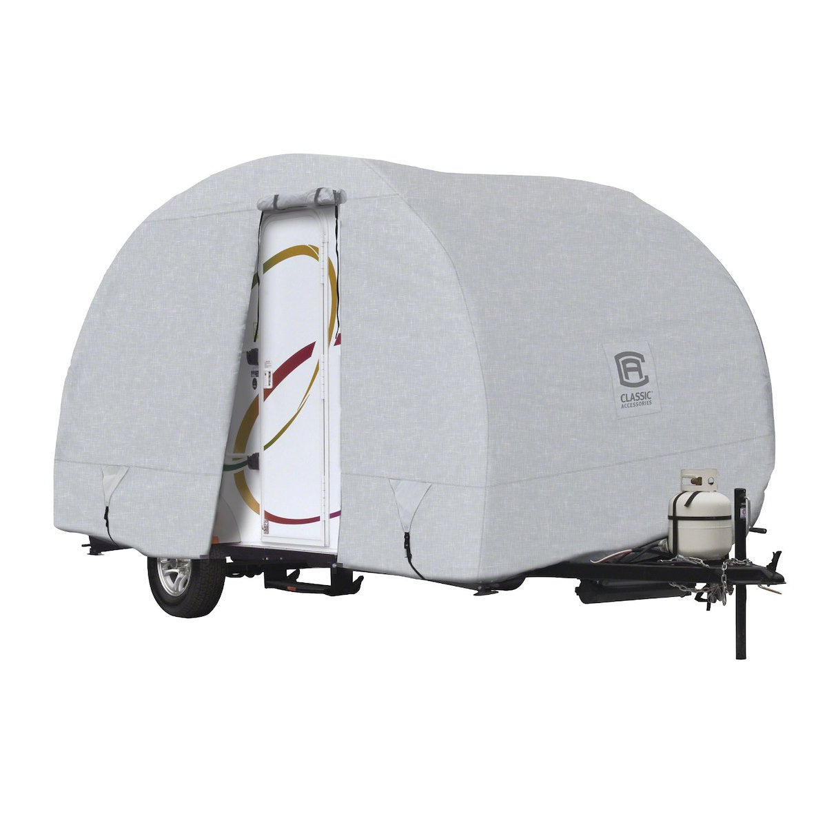 Classic Accessories Travel Trailer Cover, Fits R-Pod Models RP-179/RP-180/RP-189/RP-190, 1 Ply Woven Polypropylene - 80-257-171001-00