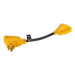 Camco Power Cord Adapter, 50 amp Male To 30 amp Female, 50 amp Dogbone - 55175