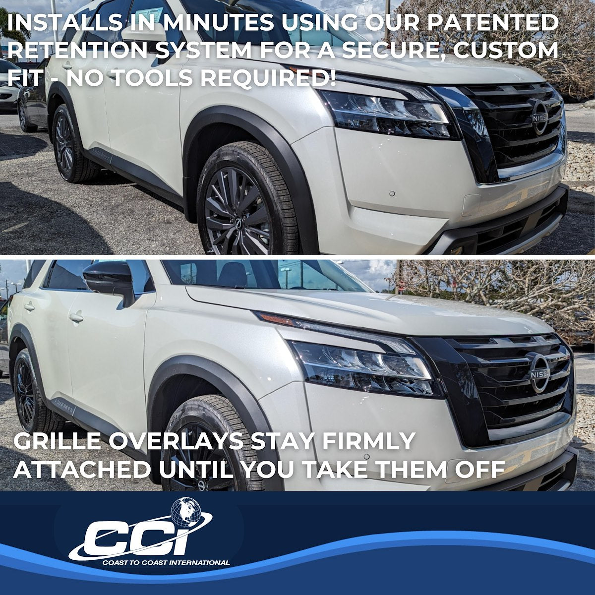 Coast2Coast Grille Overlays GI187BLK product image 4