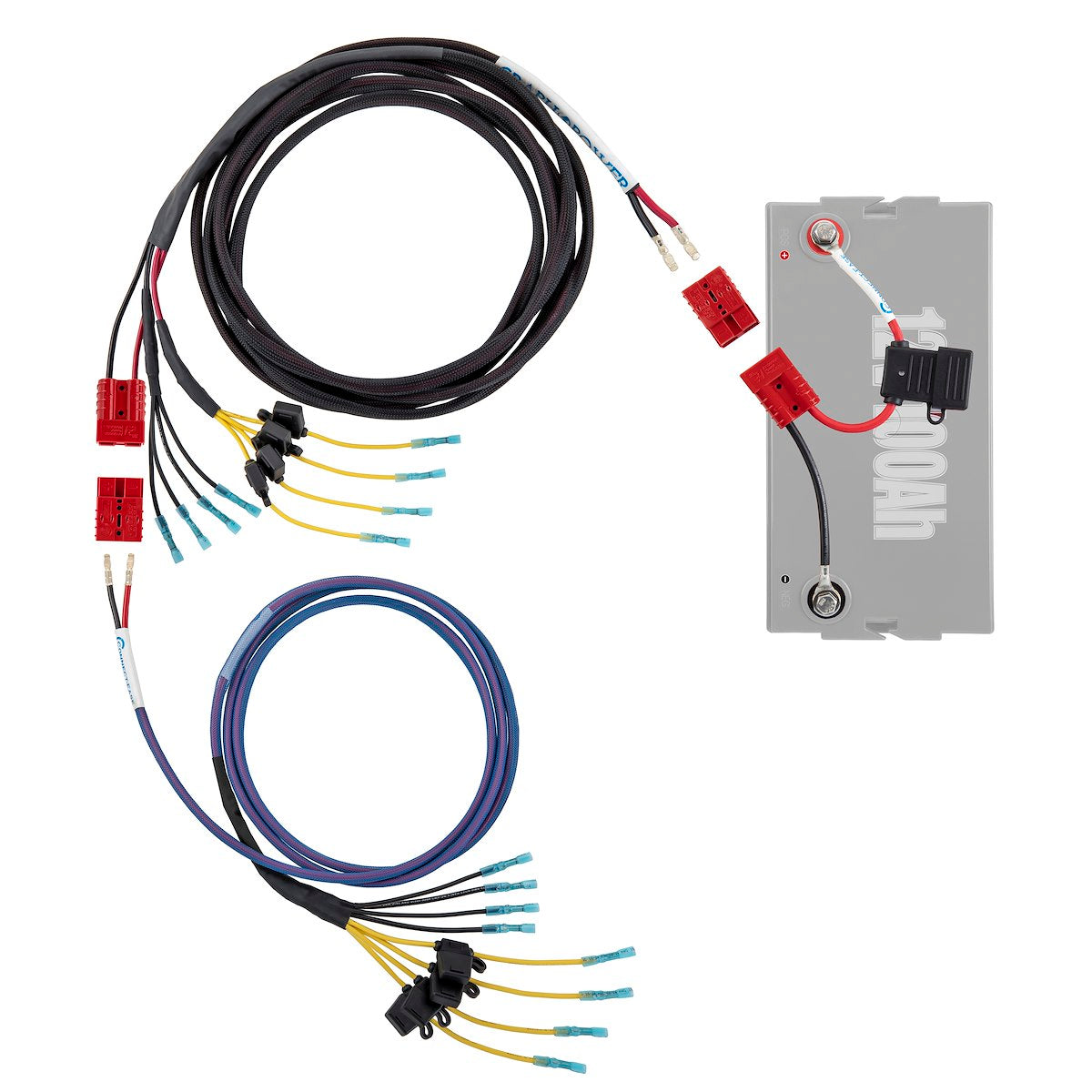 Connect-Ease Battery Connection Harness, 30 Ampere Rating, 8 AWG - RCE12VGRPRO1922