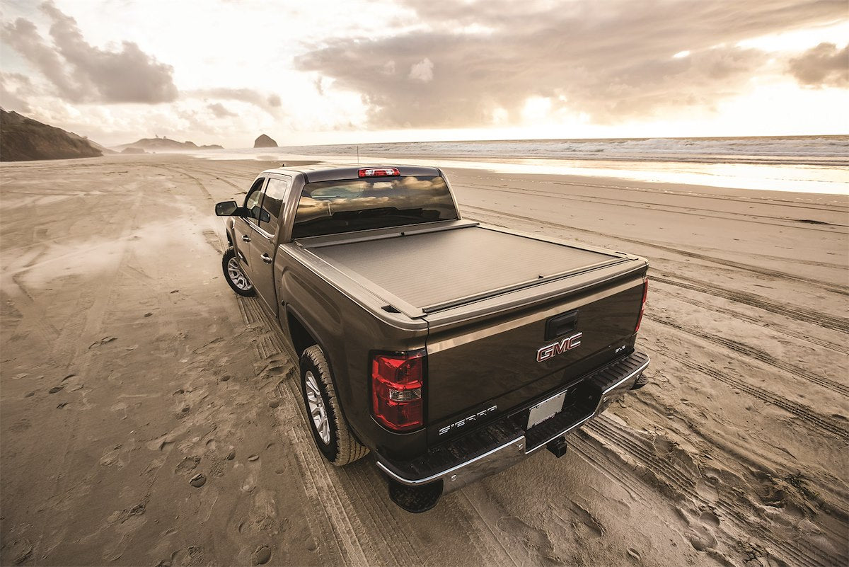 Roll-N-Lock Tonneau Cover, A-Series, Black Powder Coated, Aluminum - BT226A