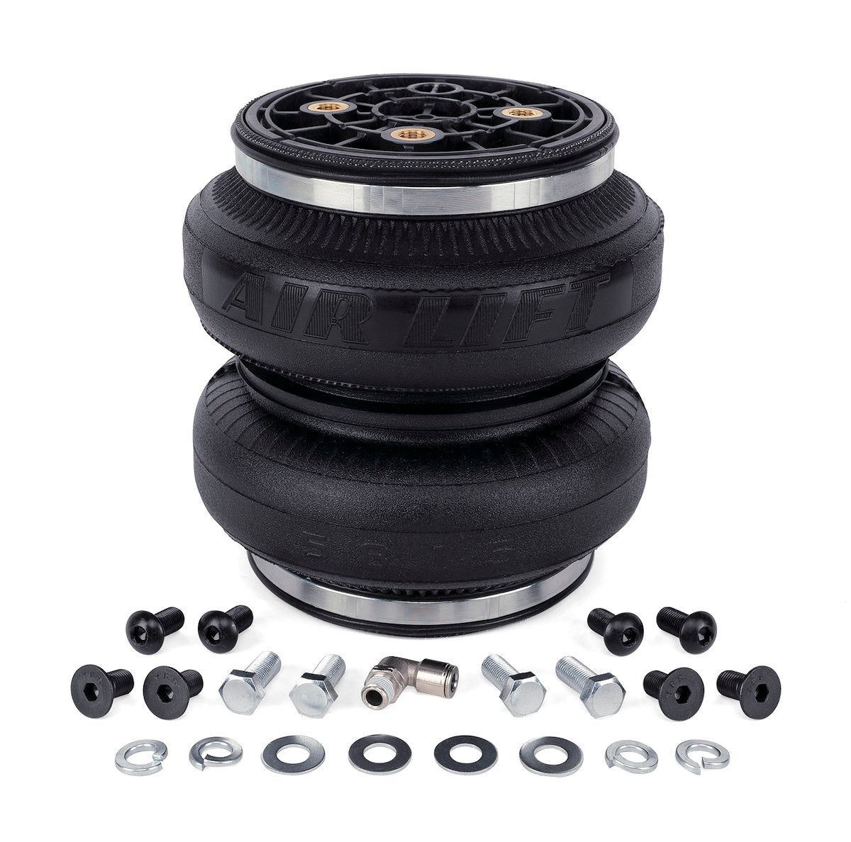 Air Lift Helper Spring Bellows, LoadLifter 7500XL, Black - 50236
