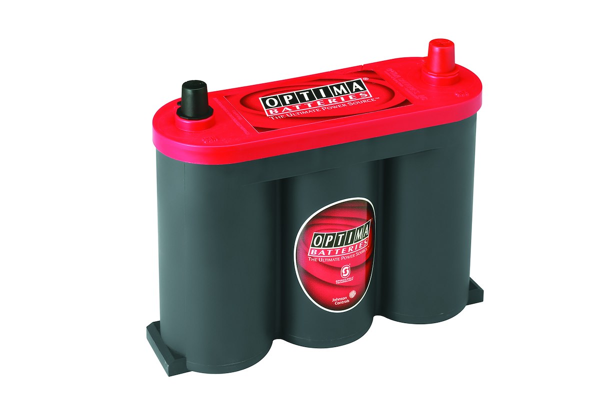 Optima Battery Battery, Red Top, 6V BCI Group Number, 6 V - 8010-044