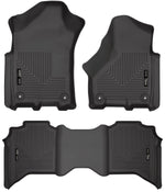 Husky Liners Floor Liner, Black, 3 Piece - 94111