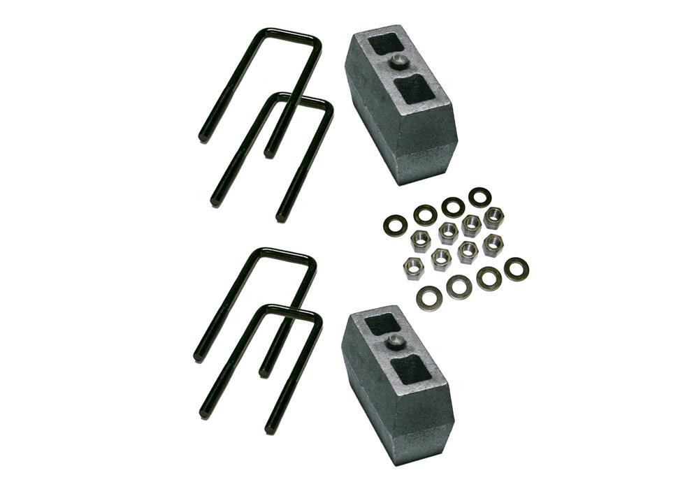 Superlift Leaf Spring Block Kit, 4 in Lift - 3849
