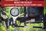 Weigh Safe Weight Distribution Hitch, 12500 lb Gross Trailer Weight, With 2 in Shank/6 in Drop, With 2-5/16 Stainless Steel Tow Ball - TTMW6-2XL