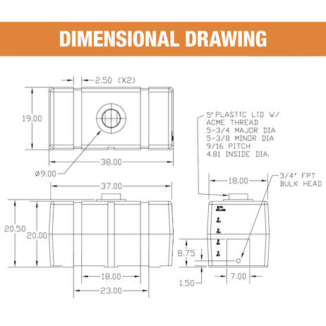 Buyers Products Hydraulic Reservoirs & Components 82123919 product image 11