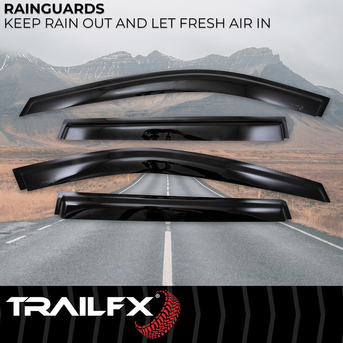 TrailFX Vent Visors 4902H product image 2