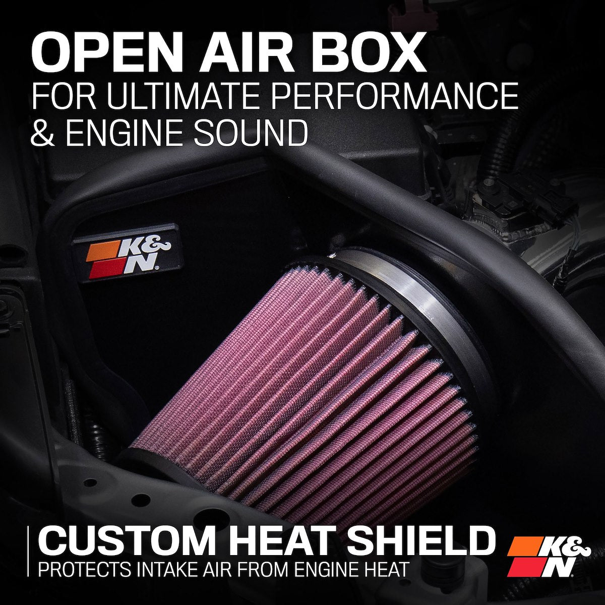 K&N Air Cleaner Assemblies and Air Intake Kits 77-9043KP product image 8