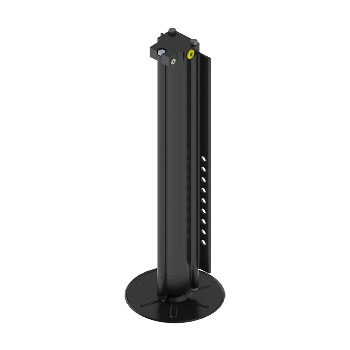 Lippert Leveling Jack, 14000 lb Capacity, With 9 in Black Footpad - 433467