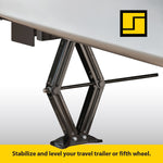 Stromberg Carlson Trailer Tongue Jack Crank, Steel - JCH-1