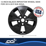 Coast2Coast Wheel Skins & Styled Wheel Covers IWCIMP400BLK product image 2