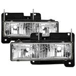 Spyder Automotive Headlight Assembly, Signature Series, Black Housing, Set Of 2 - 5012388