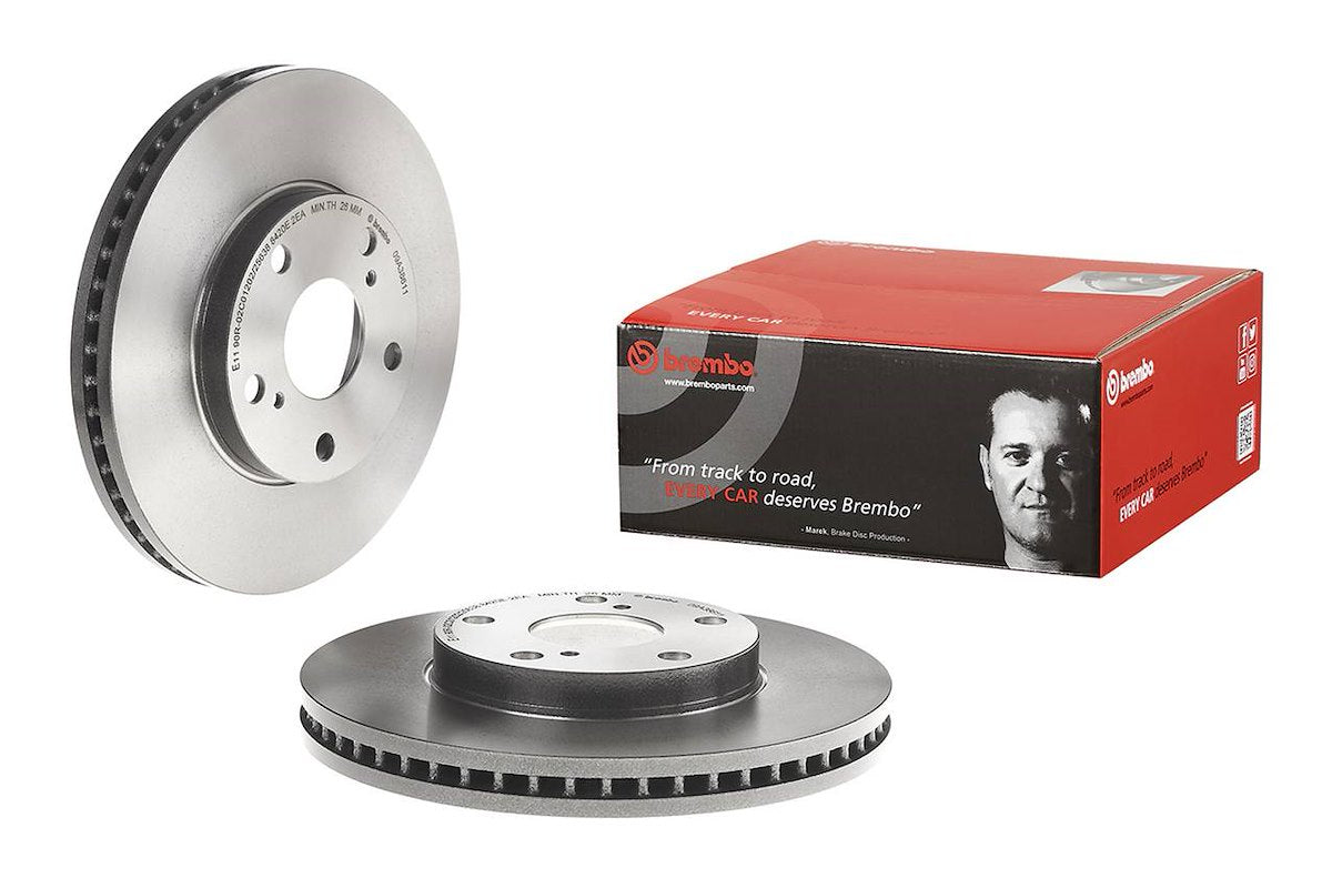Brembo Brake Rotors 09A38611C02 product image 1