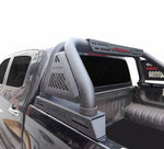 Black Horse Offroad Truck Bed Bar, 3 in Diameter Tube Style, Black, Steel - RB01MT