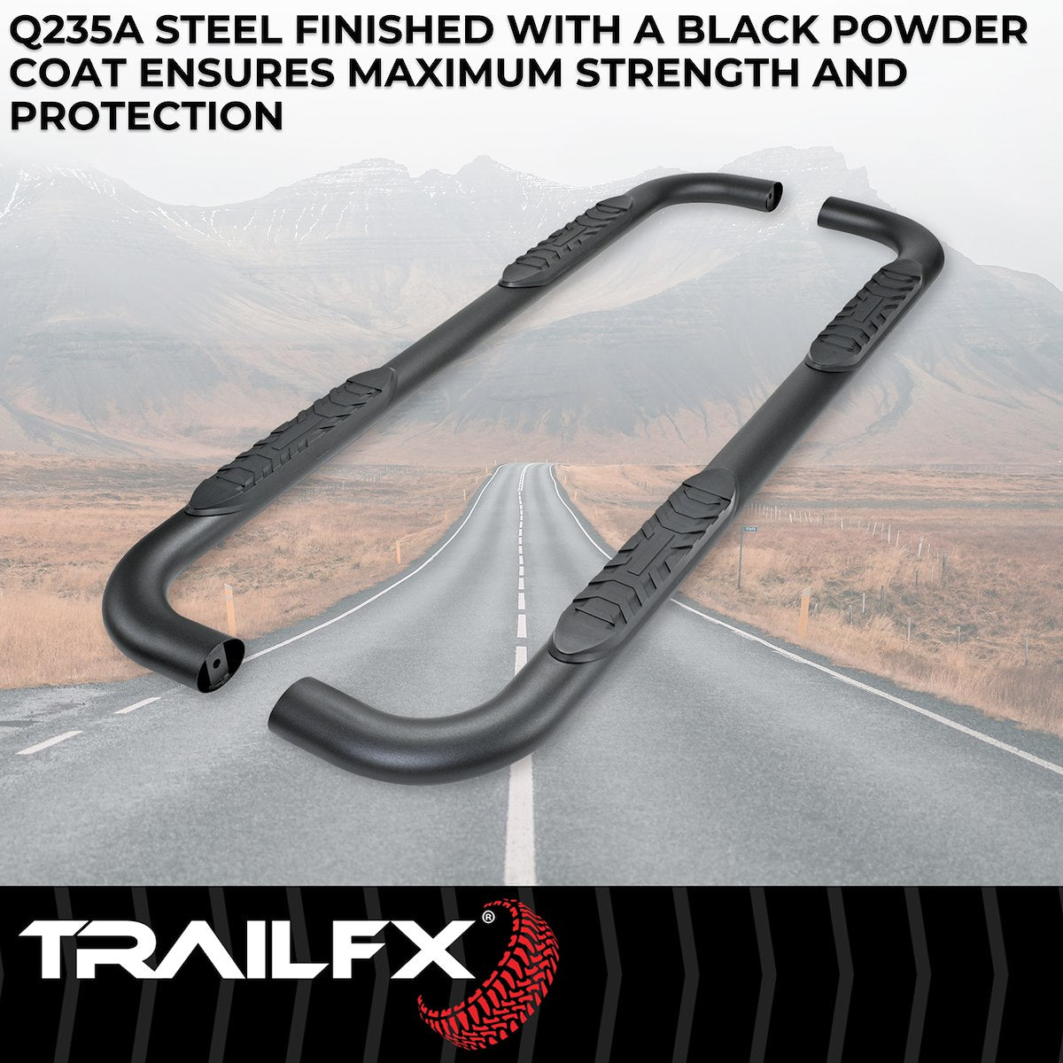 TrailFX Running Boards & Nerf Bars A1019T product image 2