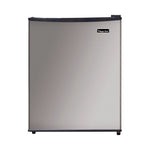 Magic Chef Refrigerator, 2.4 Cubic ft Capacity, 120 V, Stainless Steel - MCAR240SE2