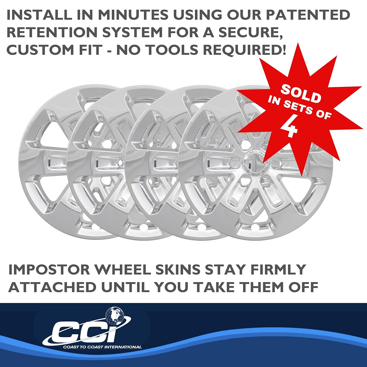 Coast2Coast Wheel Skins & Styled Wheel Covers IWCIMP431X product image 5