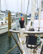 Railblaza Navigation Light, For Up To 36 ft Boats, 2.36 in Diameter x 5 in Height, Red/Green LED - 02-5005-11