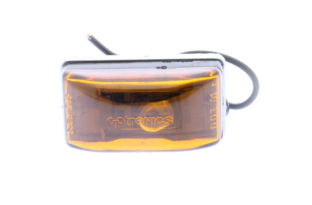 Optronics Clearance Light, MC95 SERIES, Incandescent, 2-1/16 in Length x 11/16 in Width x 1 in Depth - MC95AS