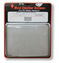 JCJ Enterprises Bug Screen - RV Appliance, 9-1/2 in Length x 7 in Width x 1-1/4 in Height, Stainless Steel - W-200