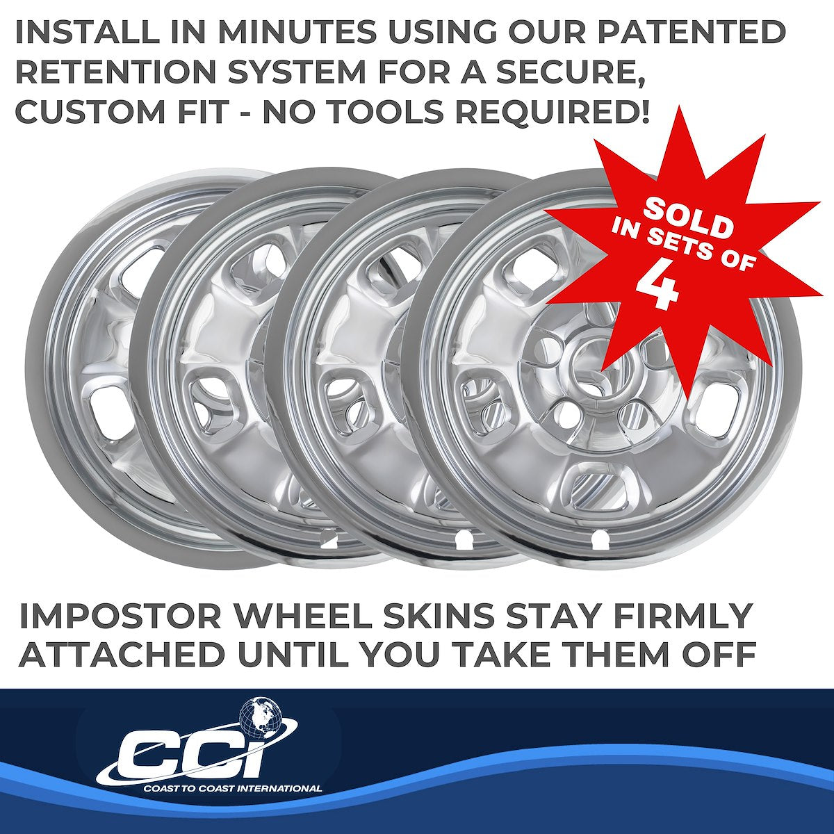 Coast2Coast Wheel Skins & Styled Wheel Covers IWCIMP88X product image 4