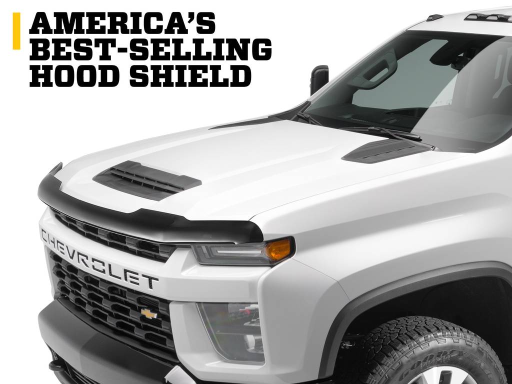 Husky Liners Bug Shield, Chrome - 2816621
