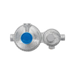 Camco Propane Regulator, 1/4 in NPT Inlet and 3/8 in NPT Outlet, Outlet Pressure of 11 in WC (Water Column), 160,000 BTU/Hour - 59323