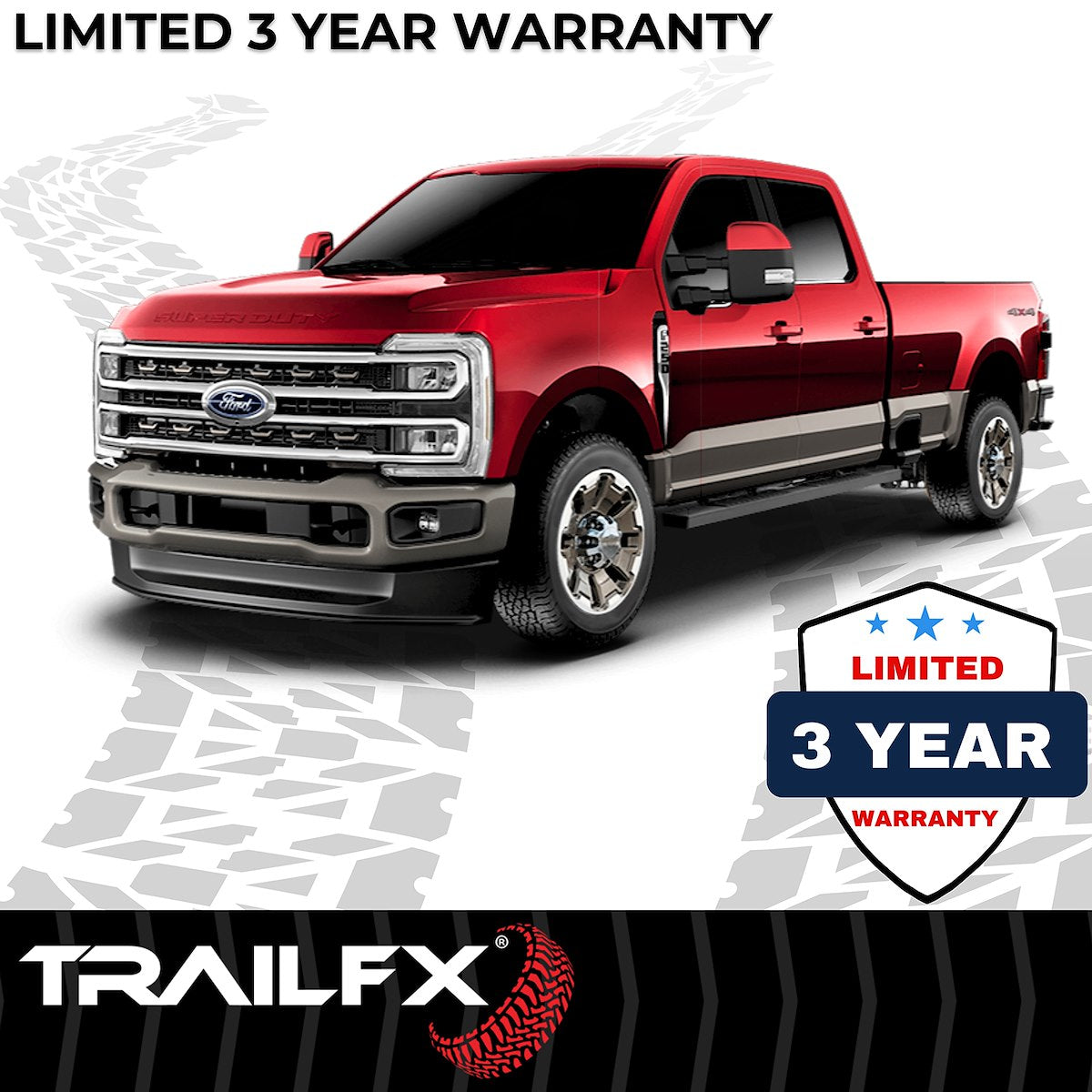 TrailFX Running Boards & Nerf Bars A4004B product image 8