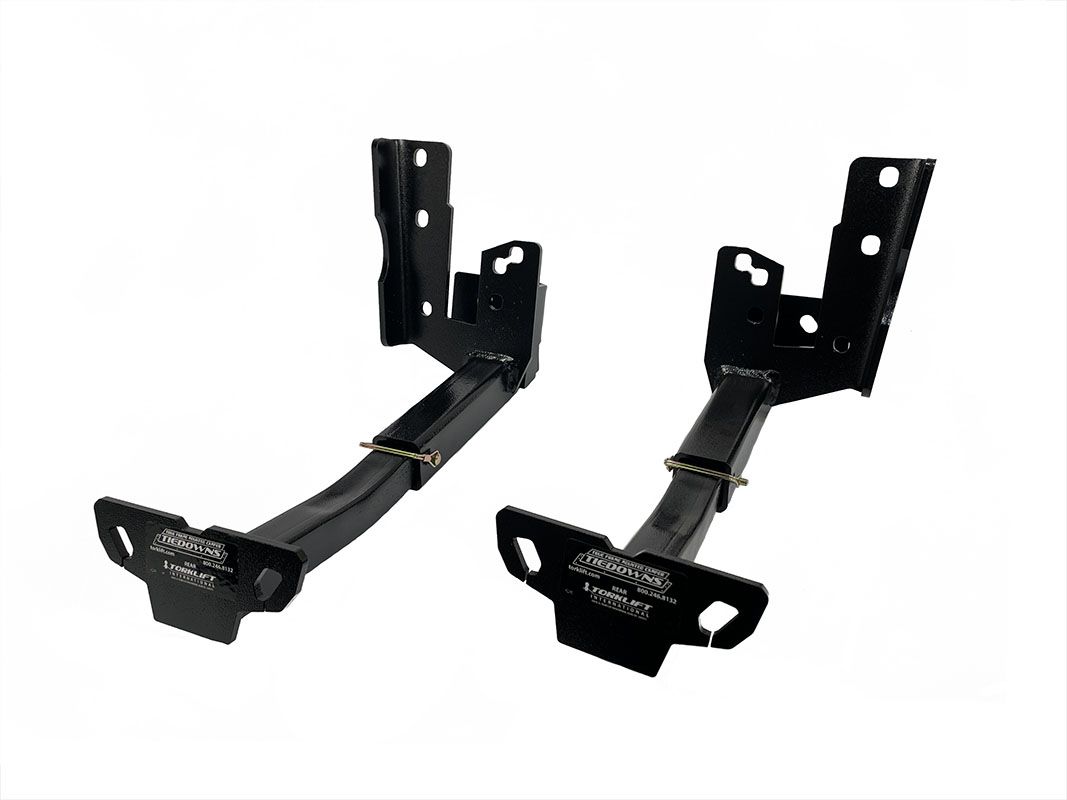 Torklift Camper Tie Down, No Drilling Required, Black, Forged Steel, Set Of 2 - D3109