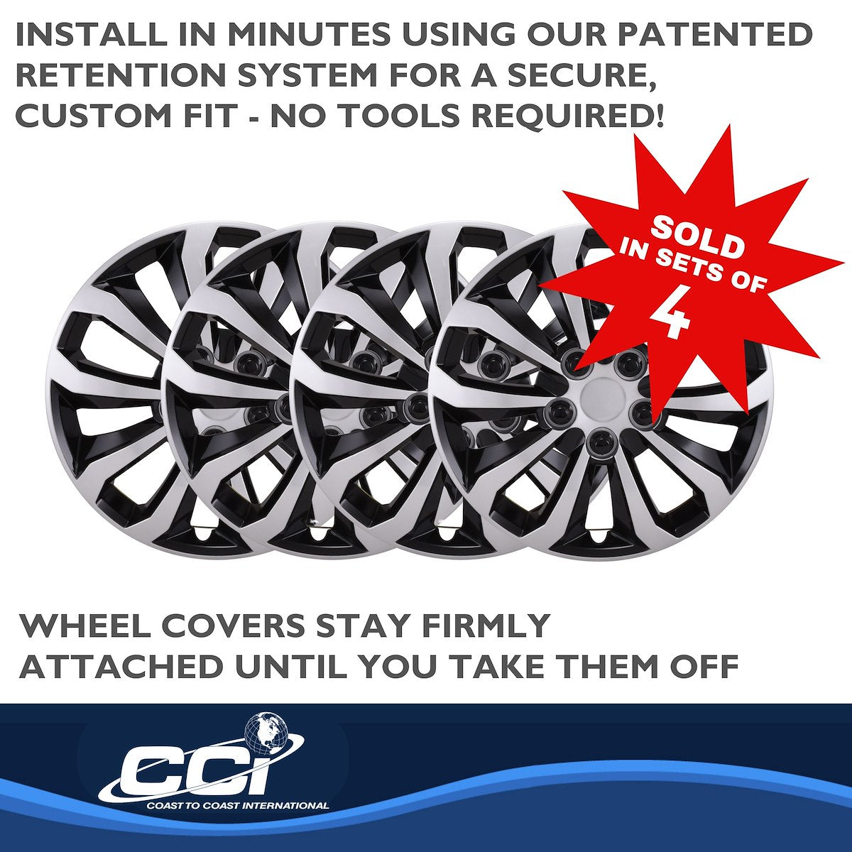 Coast2Coast Universal Wheel Covers 106114SB product image 5