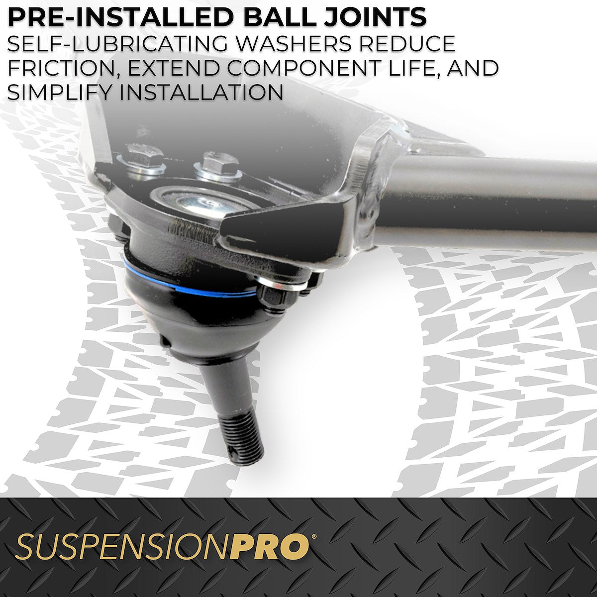 Suspension Pro Lift Kit Suspension, 3 in Front Lift, 1-1/2 in Rear Lift, Black Components - G30SL1