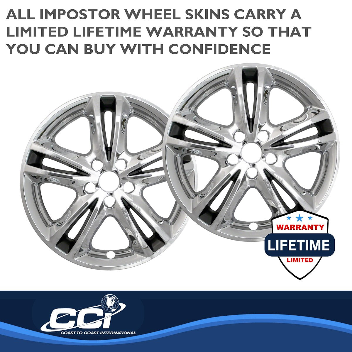 Coast2Coast Wheel Skins & Styled Wheel Covers IWCIMP447CC product image 4