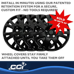Coast2Coast Universal Wheel Covers IWC103216BLK product image 4
