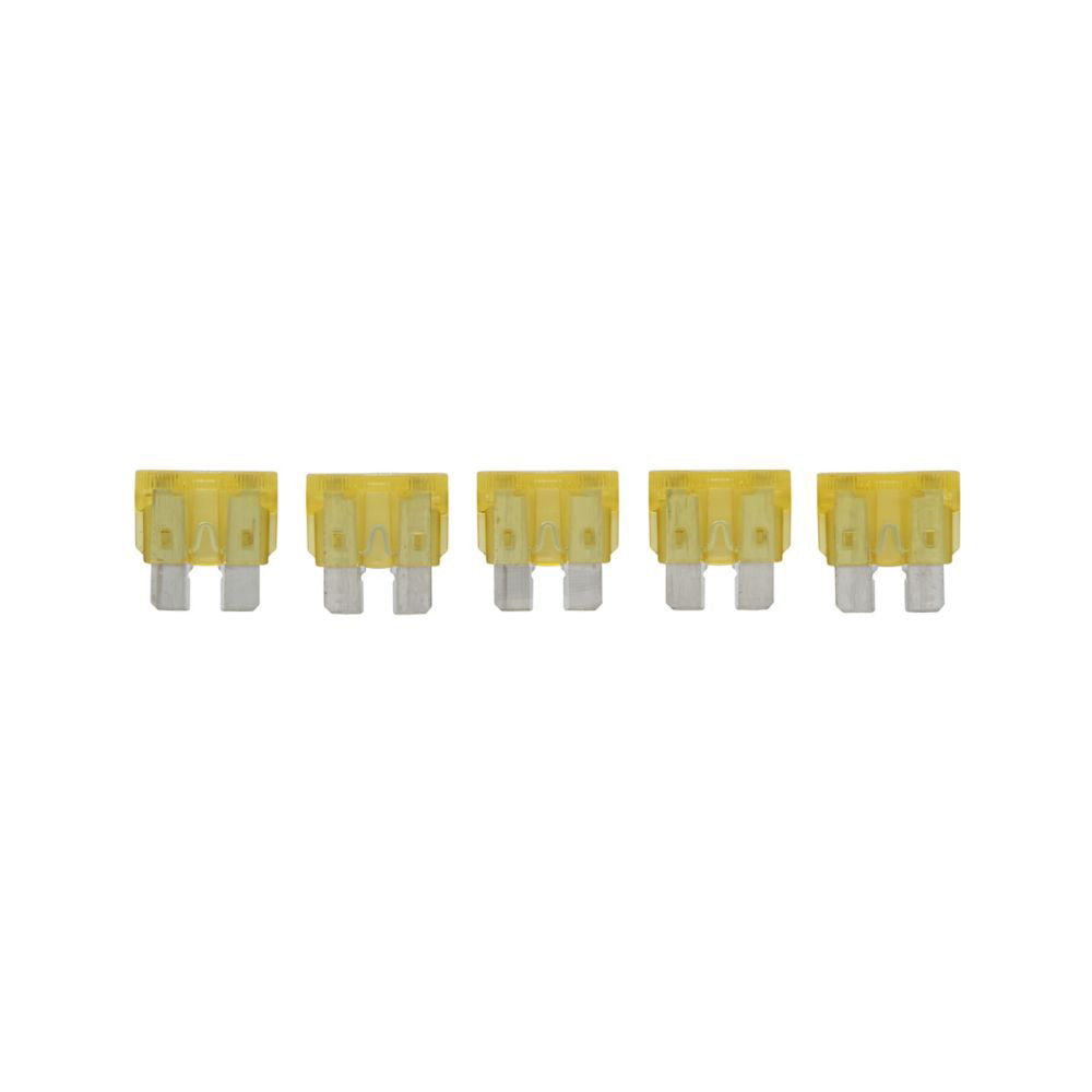 Bussmann Fuse, 20 amp, Pack Of 5 - BP/ATC-20-RP