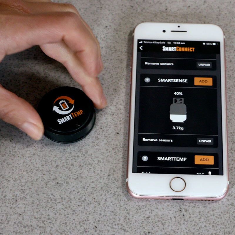 BMPRO RV Internal Temperature Sensor, Communicates With Smartphones Via Bluetooth - SMARTT