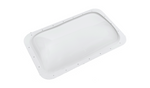 Icon Skylight, 5-1/2 in High Bubble Type Dome, For 27 in Length x 15-3/4 in Width Opening, 30-1/8 in Length x 18-5/8 in Width Flange - 12156
