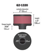 K&N Valve Cover Breathers and Components 62-1320 product image 5