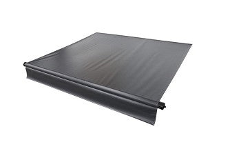 Lippert Awning, 18 ft Length x 8 ft Extension, Black Solid, Black Weather Cover - V000315205