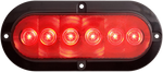 Optronics Trailer Light, LED, Red, 7-9/16 in Length x 3-5/16 in Width x 3/4 in Depth - STL73RBP