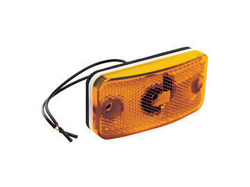RV Designer Clearance Light, Black Housing - E397