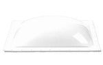 Specialty Recreation Skylight, 5 in High Bubble Type Dome, For 22 in Length x 14 in Width Opening, 25-1/2 in Length x 17-1/2 in Width Flange - SL1422W