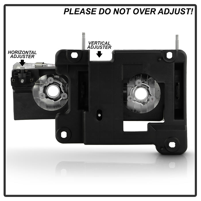 Spyder Automotive Headlight Assembly, Signature Series, Black Housing, Set Of 2 - 5012388