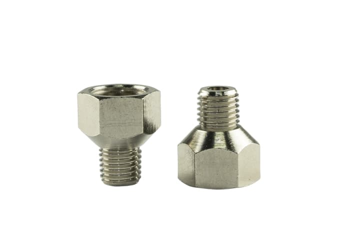 Turbosmart Adapter Fitting, 1/16 in NPT Male To 1/8 in NPT Female - TS-0505-2007