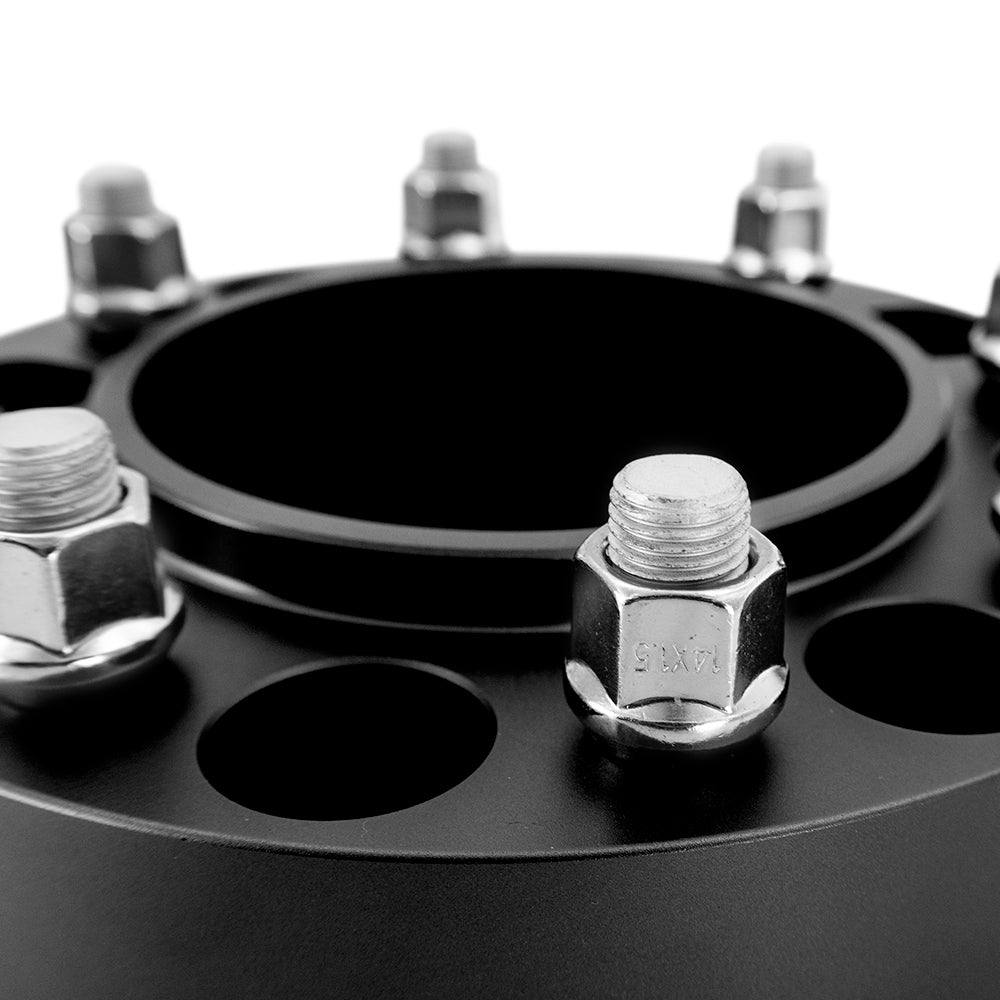 Borne Off-Road Wheel Spacer, 6 x 139.7 Millimeter Bolt Pattern, 38.1 Millimeter/1.5 in Thickness, 78.1 Millimeter Hub Size, Set Of 2 - BNWS-005-381BK