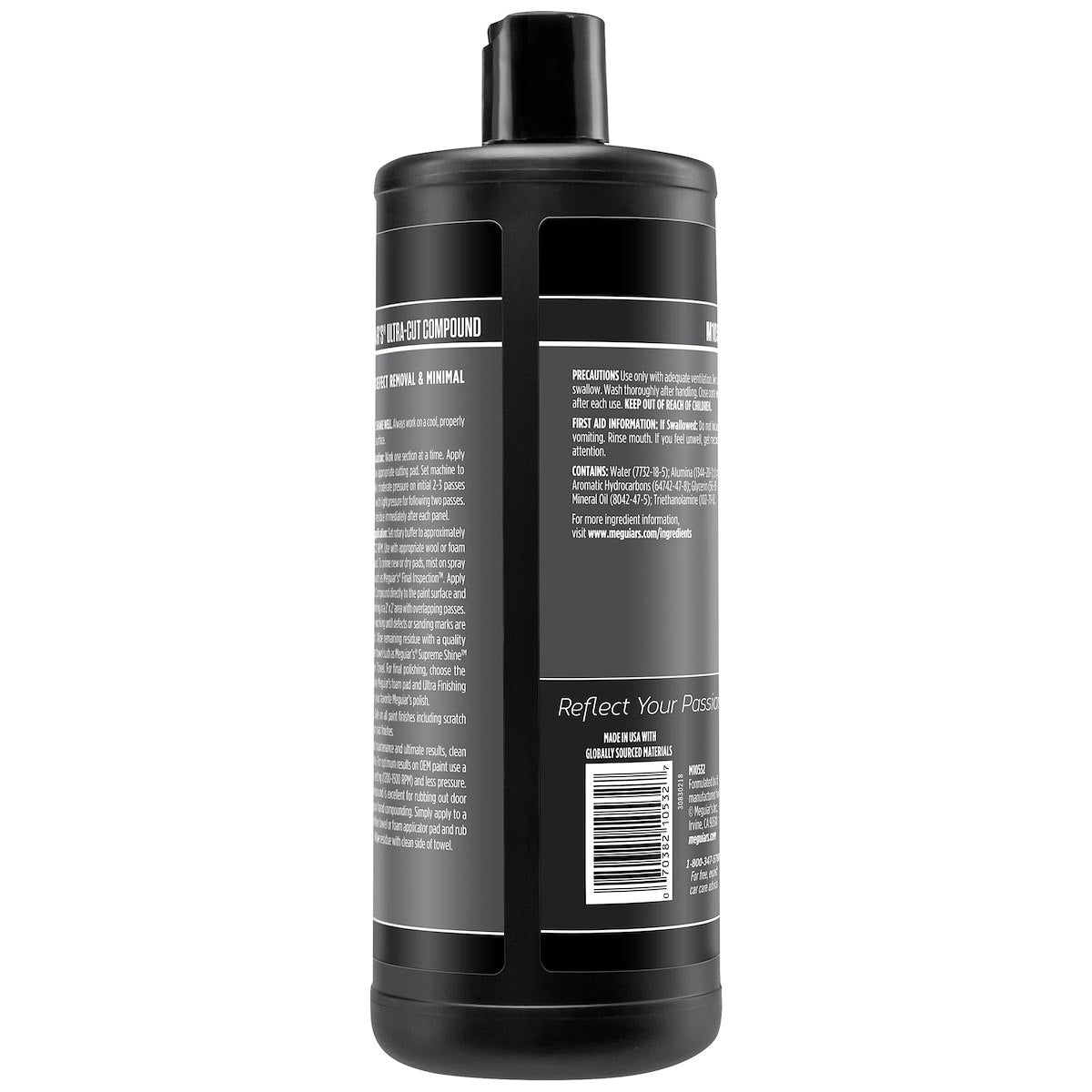 Meguiars Polishing Compound, White, 32 oz - M10532