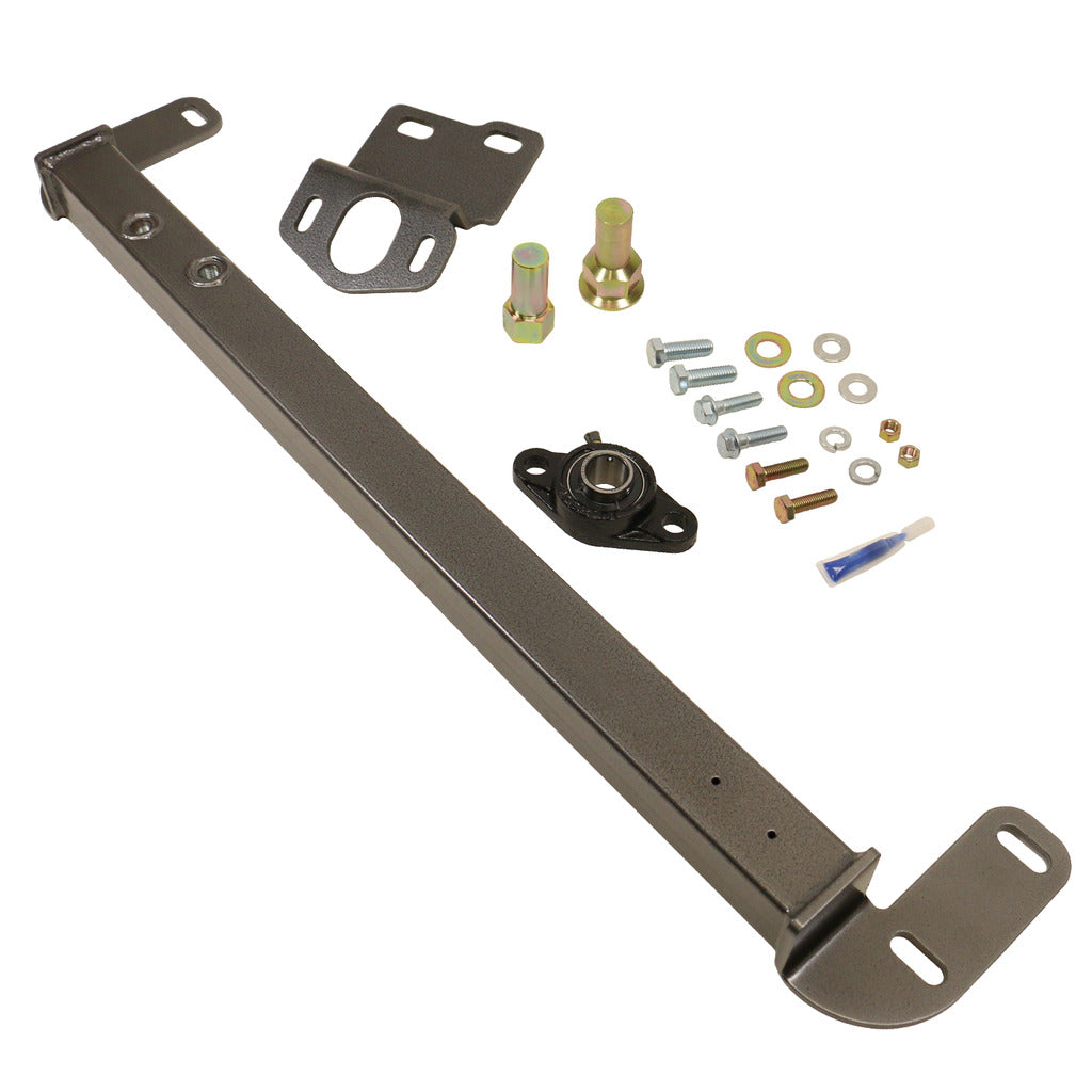 Bd Diesel Steering Gear Box Brace, Black - 1032003