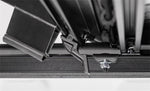 ACCESS Covers Tonneau Cover, 2 Folds/3 Panels, Black Urethane Finish, Aluminum - B3010019