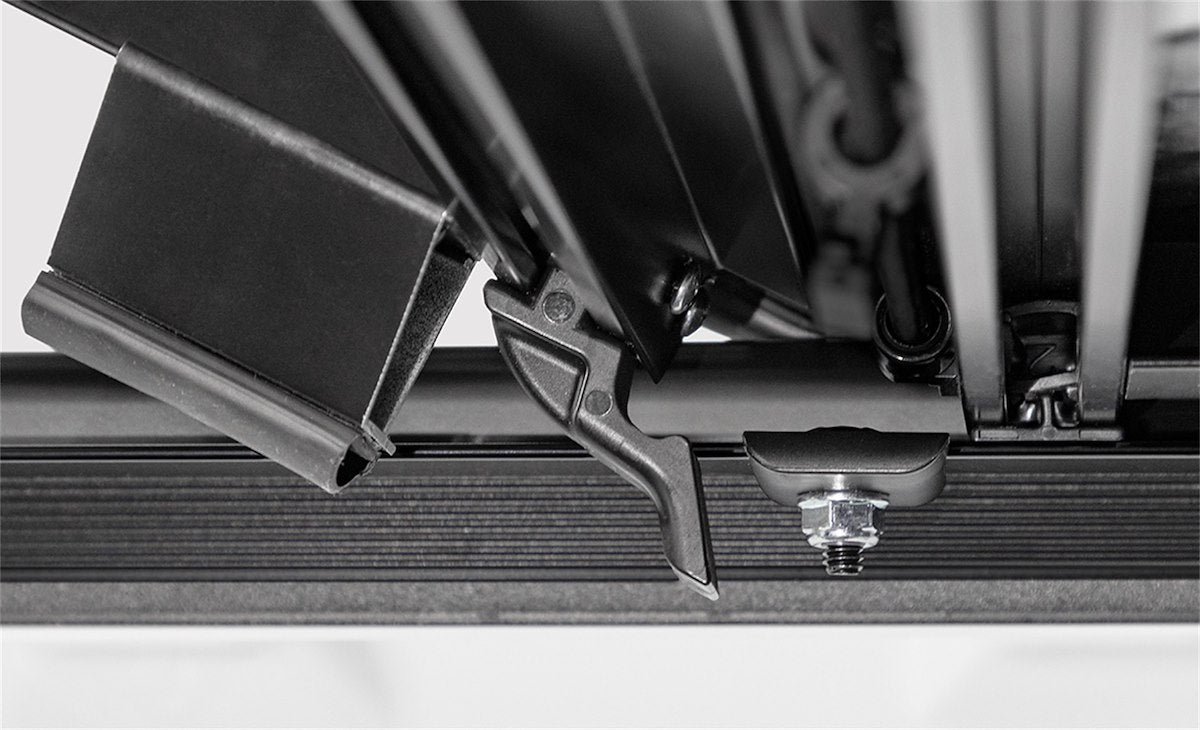 ACCESS Covers Tonneau Cover, 2 Folds/3 Panels, Black Urethane Finish, Aluminum - B3010019